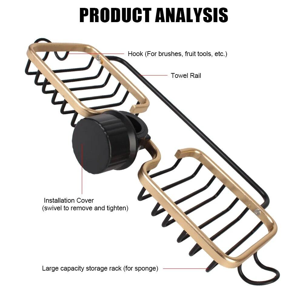 Lighteme Kitchen sink rack - Keep your sink organized and functional!