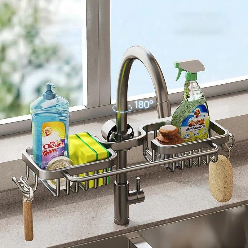 Lighteme Kitchen sink rack - Keep your sink organized and functional!