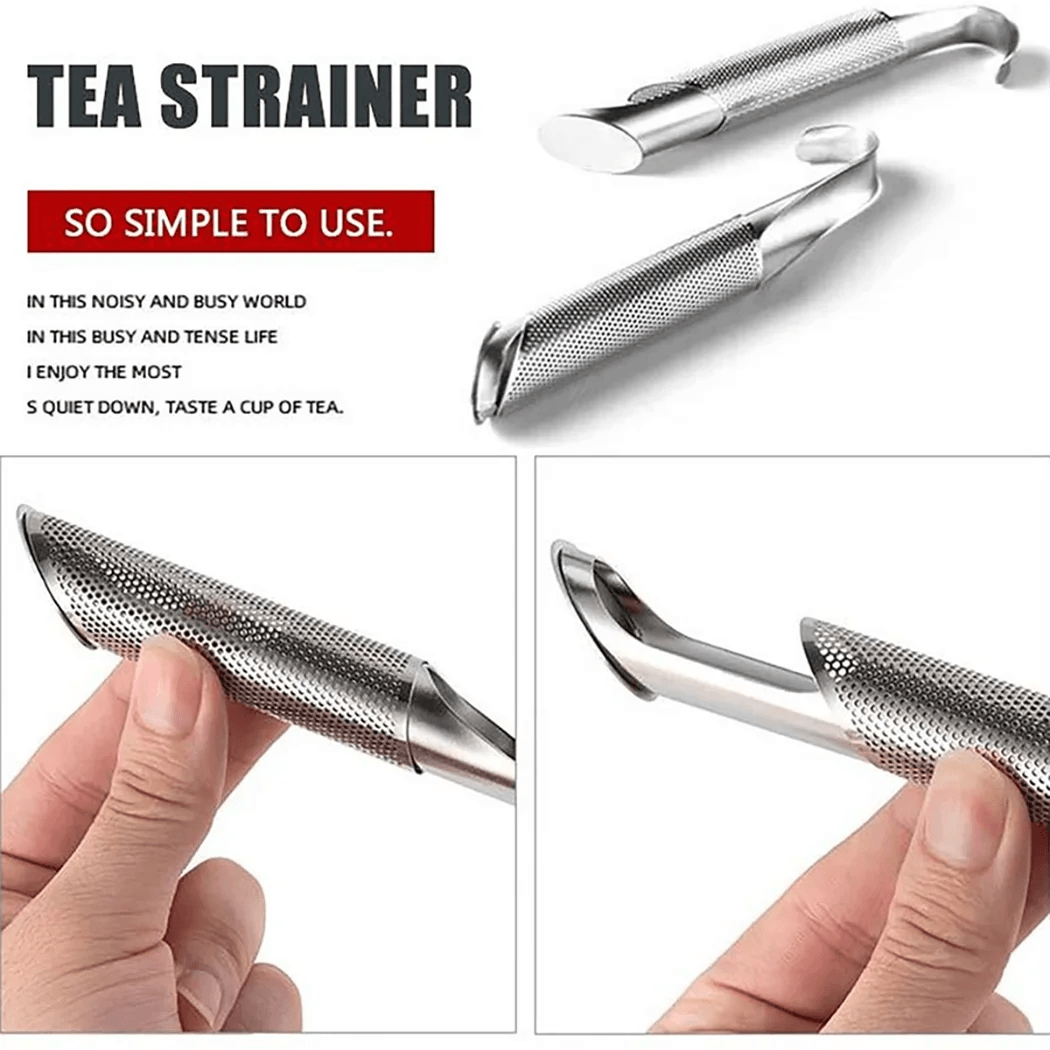 Lighteme Stainless Steel Tea Strainer | BUY 1 GET 1 FREE (2PCS)