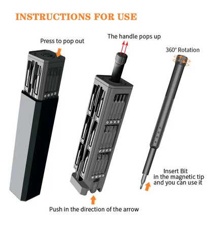 Lighteme 24 in 1 Screwdriver Set