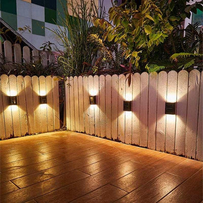 Lighteme Waterproof Solar Powered Outdoor Wall Light | BUY 1 GET 1 FREE (2PCS)