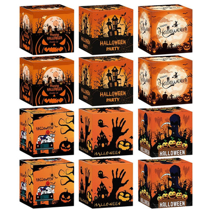 Lighteme 12pcs Halloween Gift Bags for Candy & Treat Packaging