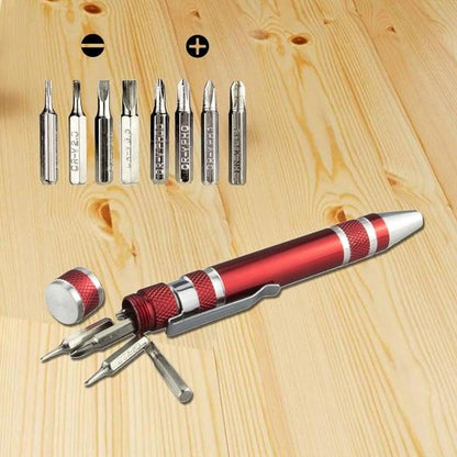 Lighteme 8 in 1 mini pen screwdriver