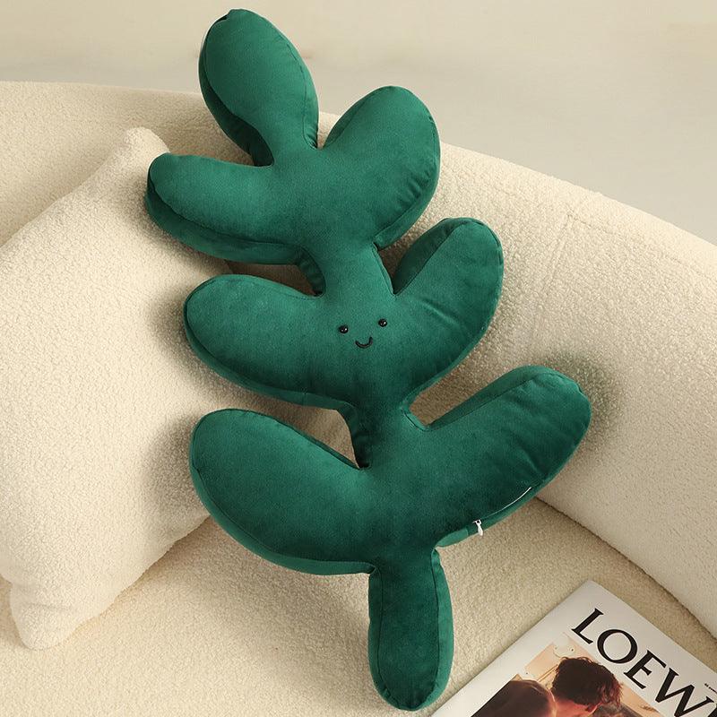 Lighteme Leaf pillow | plant love in pillow form