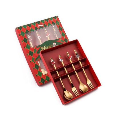 Lighteme Christmas Cutlery Set