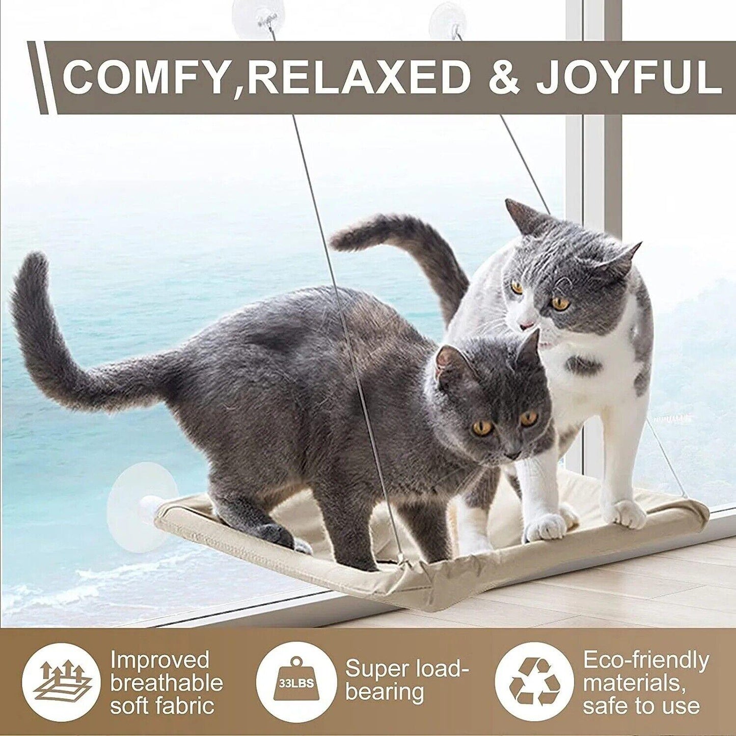 Lighteme Foldable hammock for cats