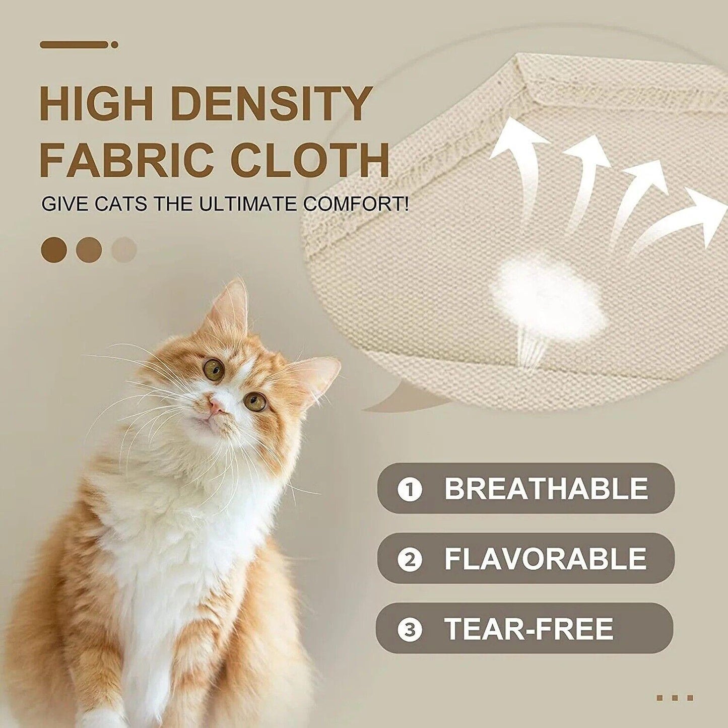 Lighteme Foldable hammock for cats