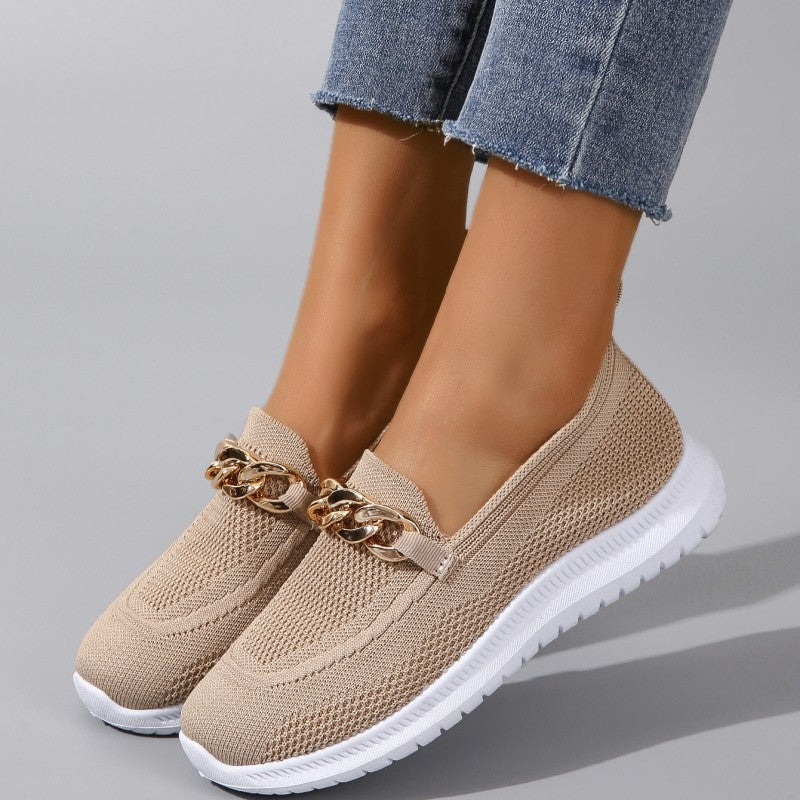 Lighteme Slip on Shoes with Chain