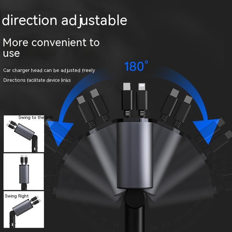 Lighteme 4 in 1 Fast practical and versatile car charger