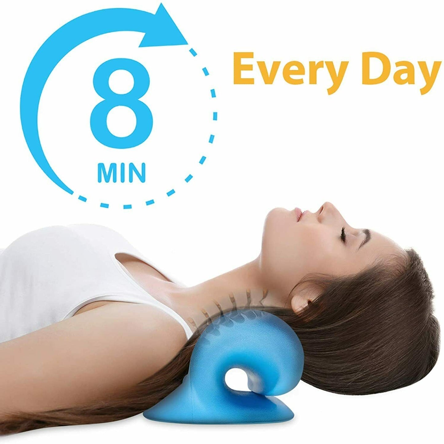 Lighteme Neck Support and Relaxation Stretcher for Pain Relief and Posture Alignment