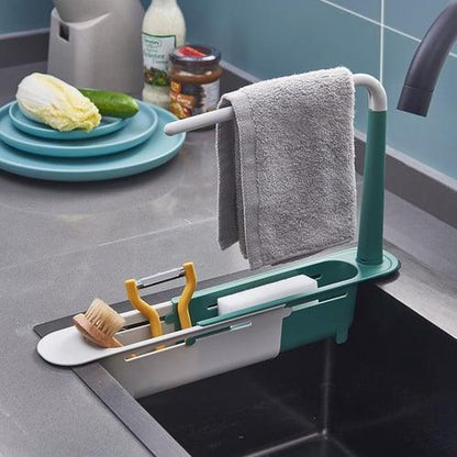 Lighteme Telescopic Sink Storage Rack