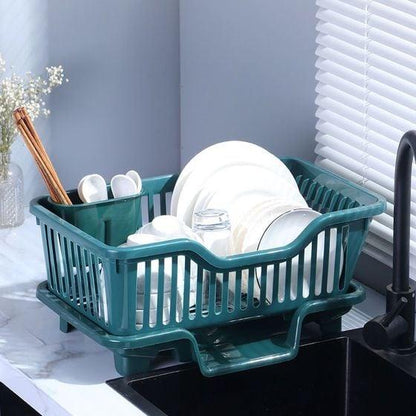 Lighteme Double Layer Kitchen Dish Drying Rack