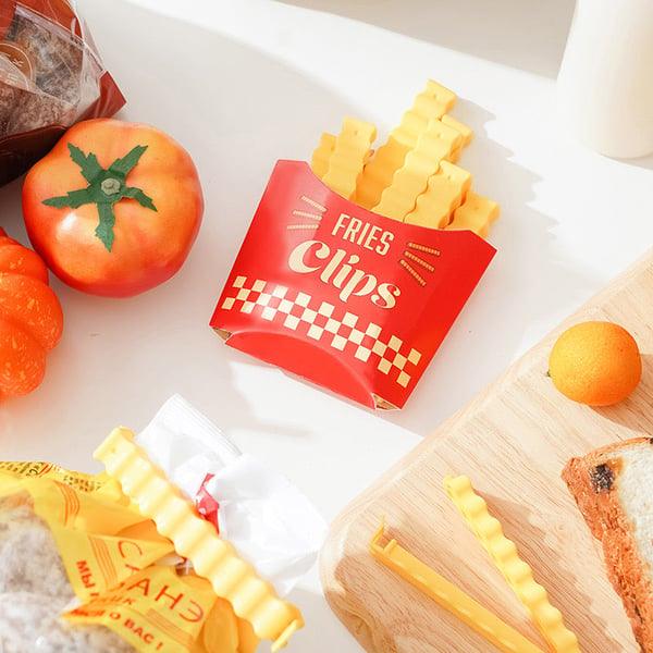 Lighteme French Fries Seal Clips for Snack Bags | BUY 1 GET 1 FREE