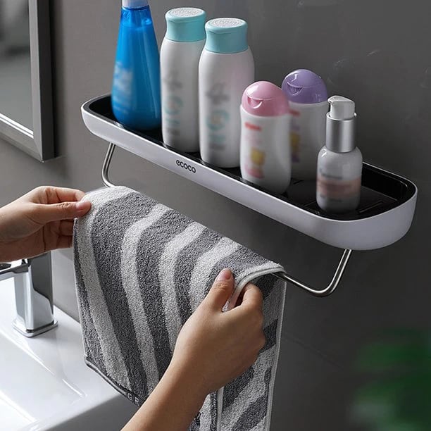 Lighteme No-Drill Bathroom Storage Shelf