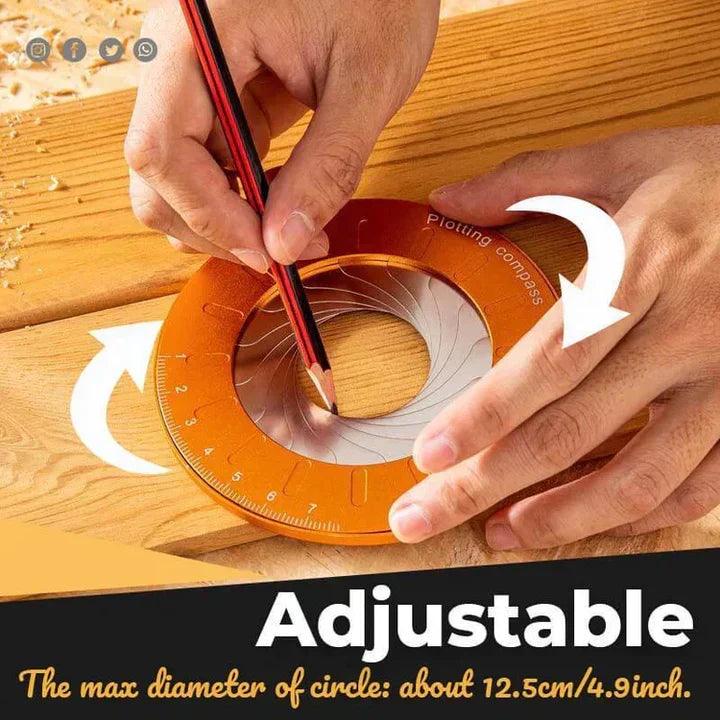 Lighteme Adjustable Circle Drawing Tool