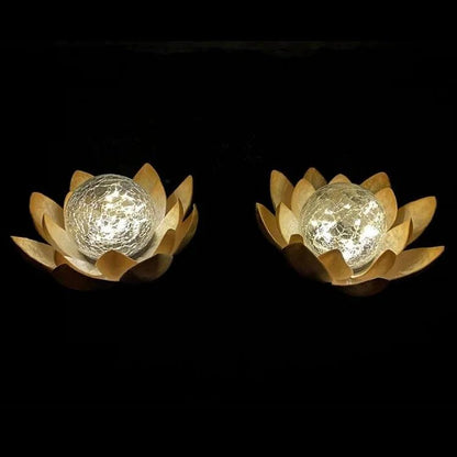 Lighteme Solar Powered Lotus Light | BUY 1 GET 1 FREE (2PCS)