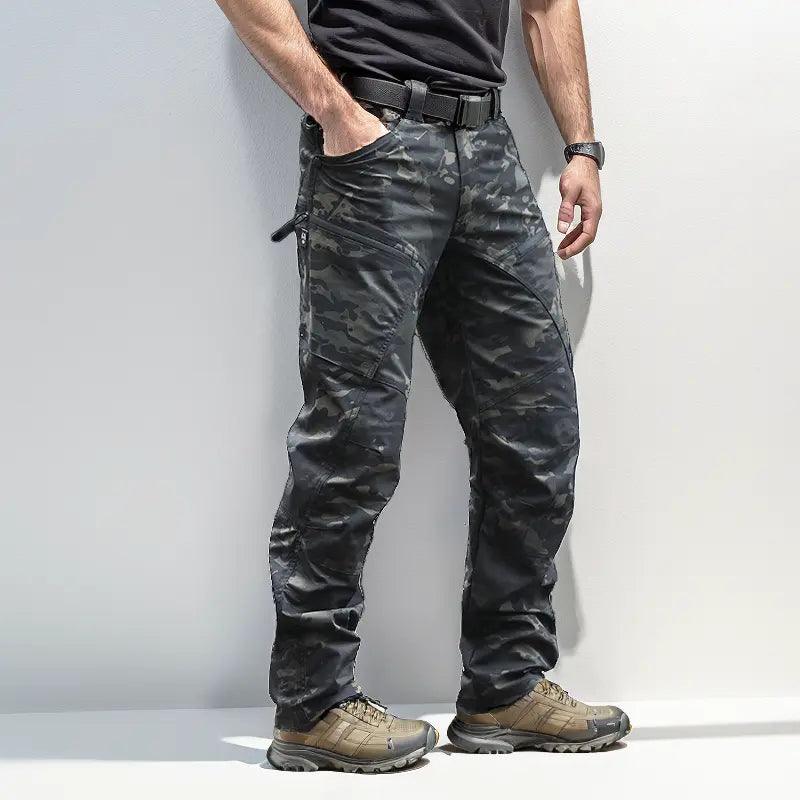 Lighteme Men's Urban Pro Stretch Tactical Pants Dark-multicam