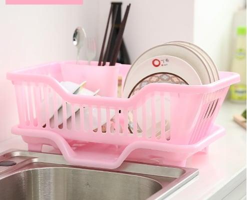 Lighteme Double Layer Kitchen Dish Drying Rack