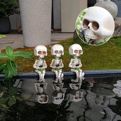 Lighteme Fishing Skeleton Halloween Decor | BUY 1 GET 1 FREE