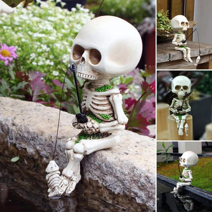 Lighteme Fishing Skeleton Halloween Decor | BUY 1 GET 1 FREE