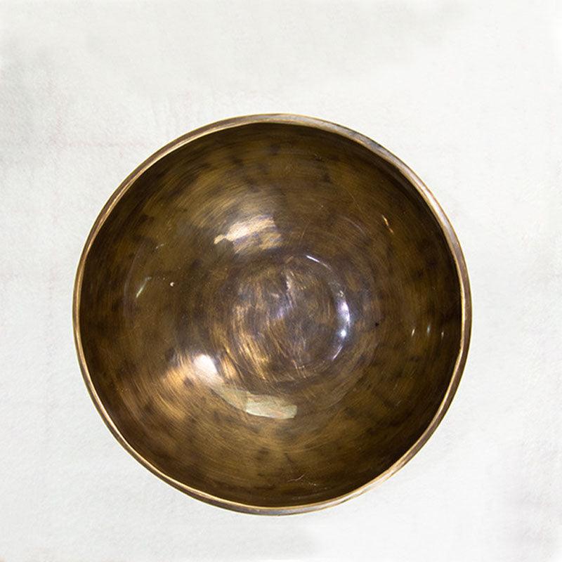 Full Moon Singing Bowl Tibetan Singing Bowls Meditation Chakra Healing Copper Sound Bowl 10~33cm - HLURU.SHOP