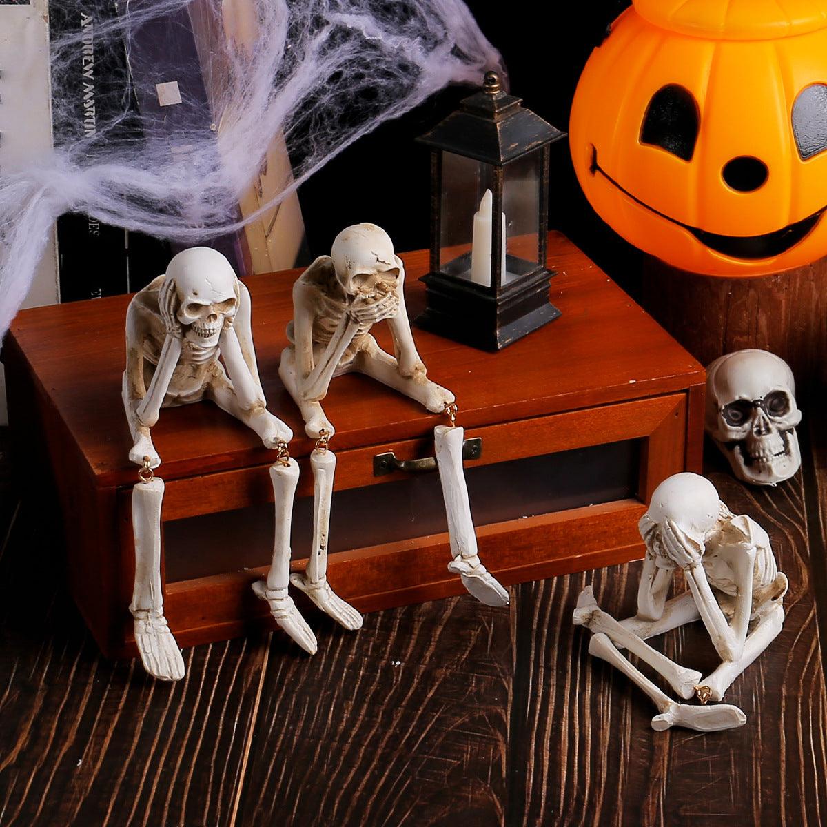 Lighteme Halloween Skeleton Ornaments | Set of 3