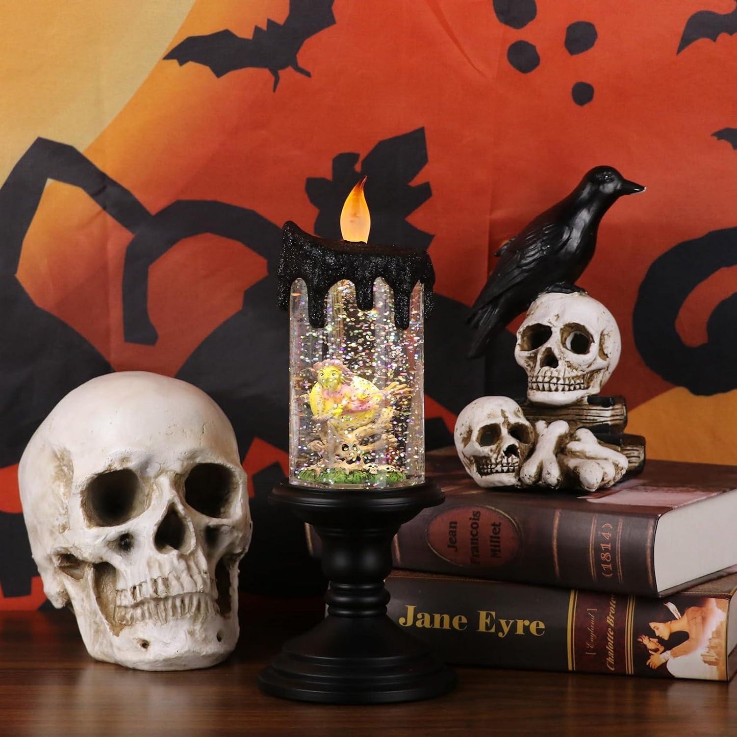 Lighteme Grand Glittering Halloween LED Candles