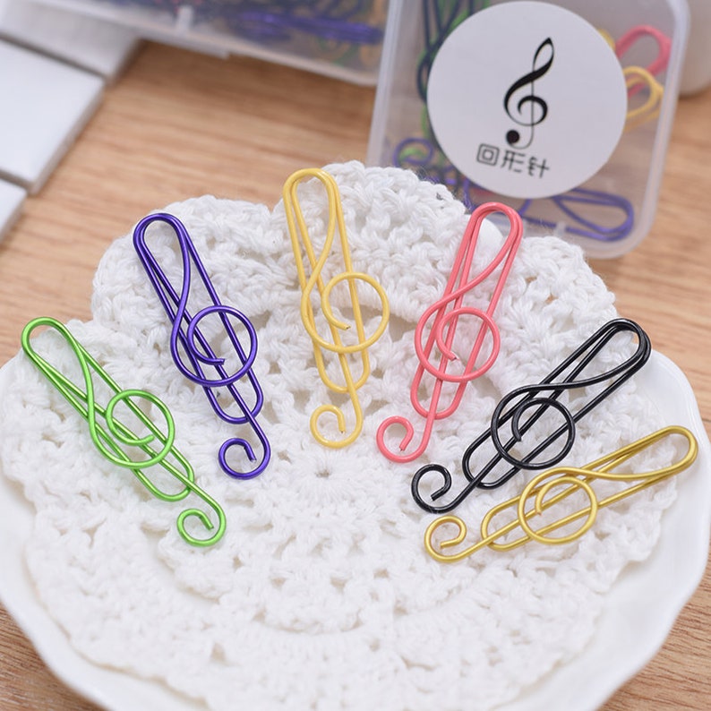 Lighteme Musical Note Paper Clips | Set Of 100