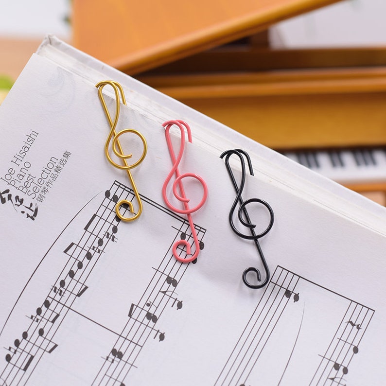 Lighteme Musical Note Paper Clips | Set Of 100