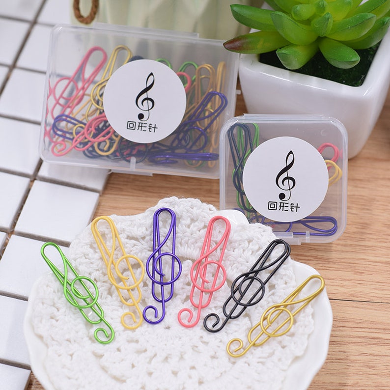 Lighteme Musical Note Paper Clips | Set Of 100