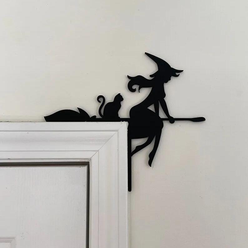 Lighteme Metal Halloween Door Topper