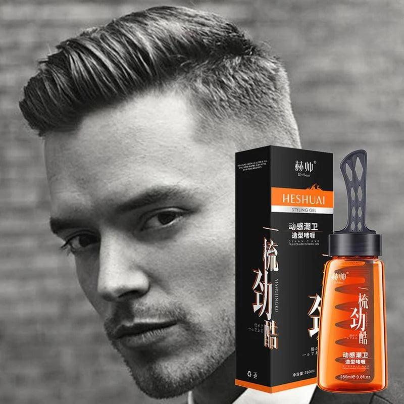 Lighteme Men’s Salon Grade Hair Gel with Comb | BUY 1 GET 1 FREE