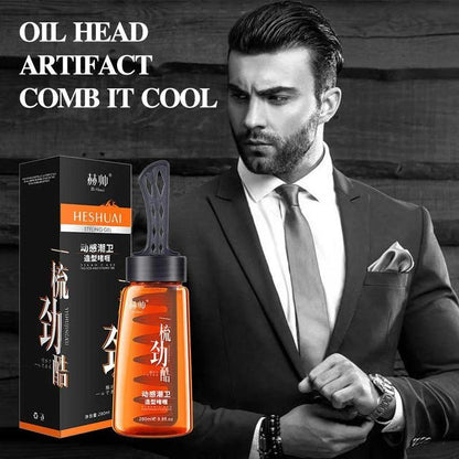 Lighteme Men’s Salon Grade Hair Gel with Comb | BUY 1 GET 1 FREE