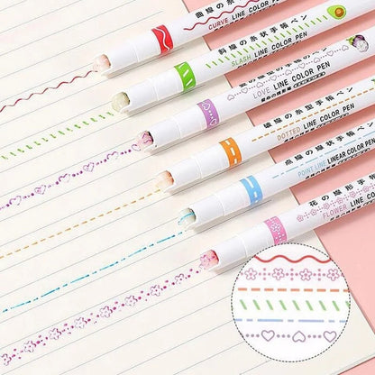 Lighteme Curve Highlighter Pens Set of 6