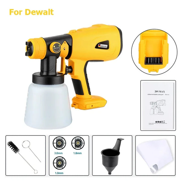 Lighteme Universal Cordless Paint Sprayer Gun (800ML)