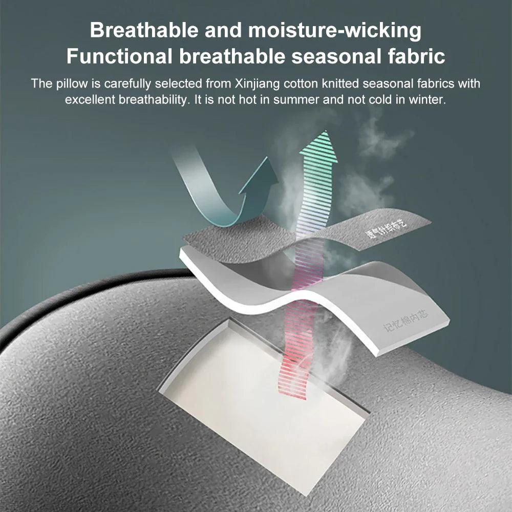 Lighteme Cervical and Lumbar Car Pillow