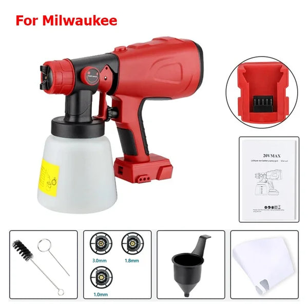 Lighteme Universal Cordless Paint Sprayer Gun (800ML)