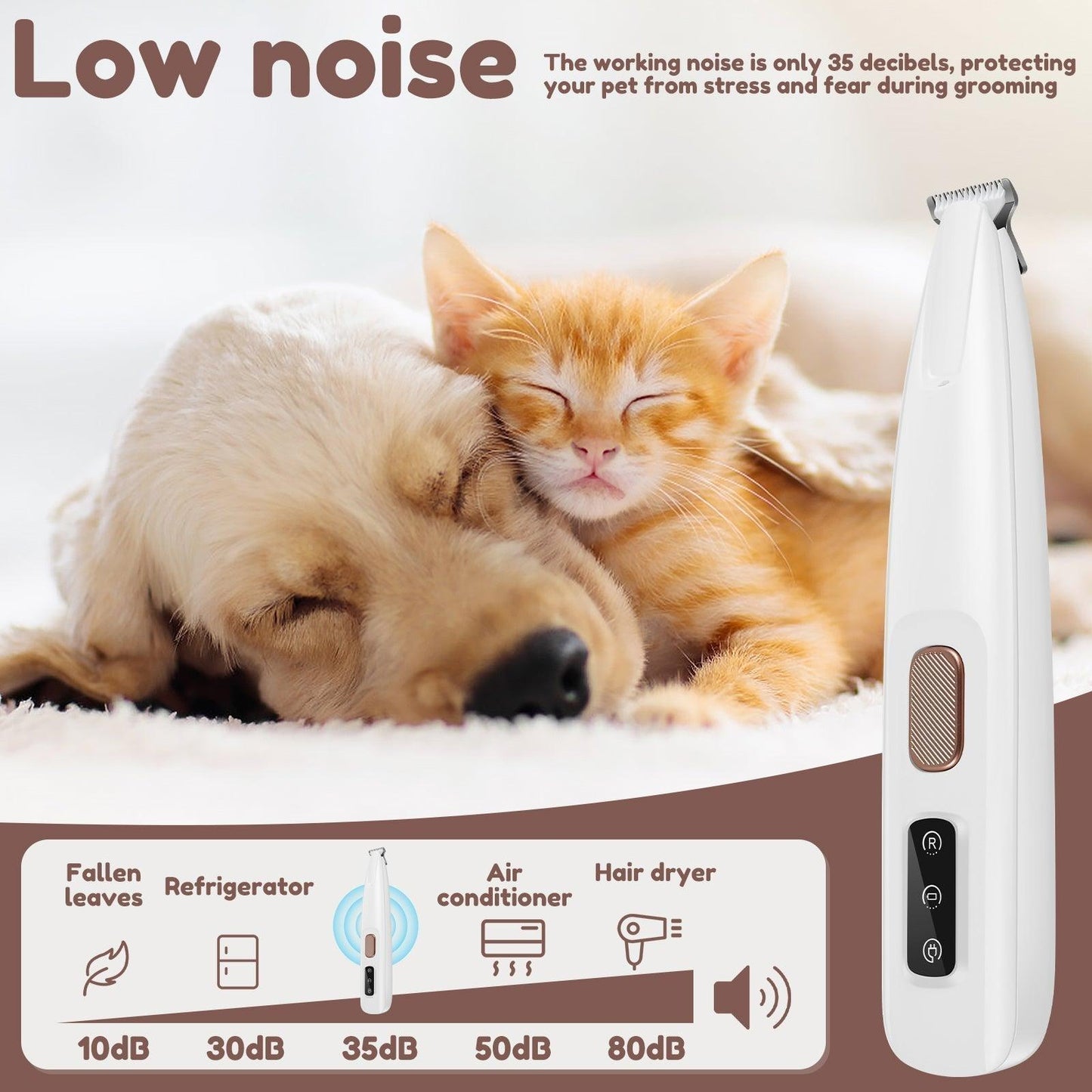 Lighteme 1 + 1 FREE | LED hair clippers for pets