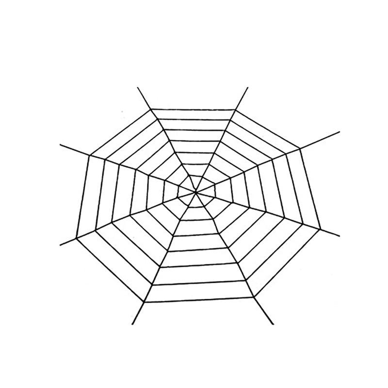 Lighteme Giant Halloween Spider Web