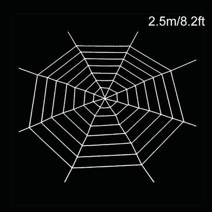 Lighteme Giant Halloween Spider Web