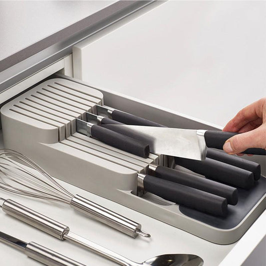 Lighteme ABS cutlery holder + cutlery set - Practical organization