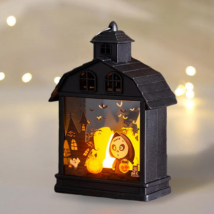 Lighteme Vintage Halloween Lantern with Flameless Candle - Set of 4