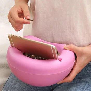 Lighteme (1+1 Free) Snack Bowl Snack bowl with smartphone holder