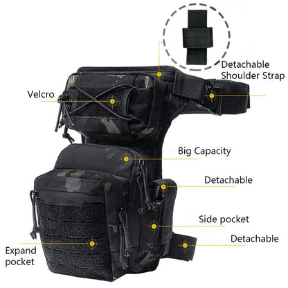 Men's Tactical Riding Leg Bag Tool Bag