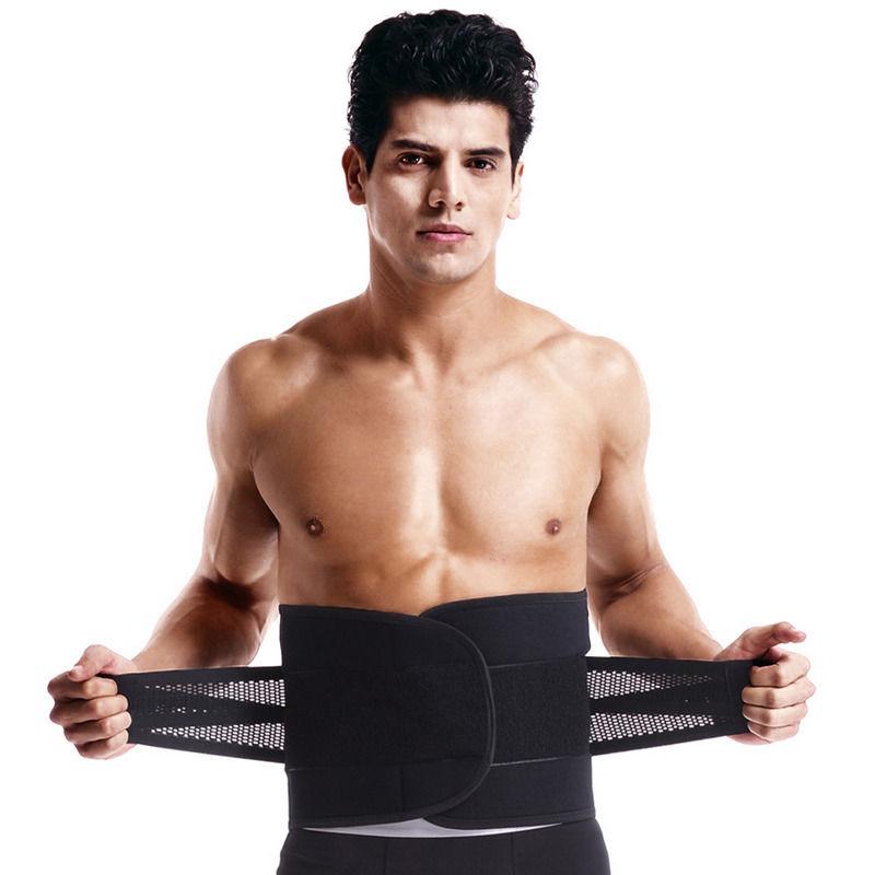 Lighteme Sweat Belt for Men - Waist Trainer - Burn Stomach Fat!