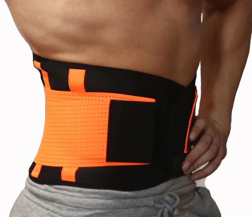 Lighteme Sweat Belt for Men - Waist Trainer - Burn Stomach Fat!