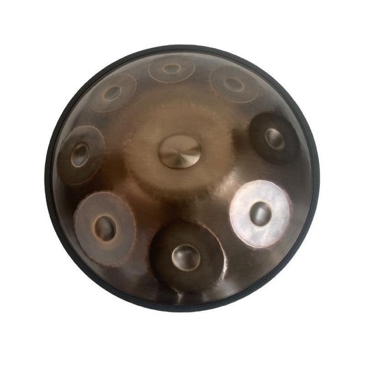 MiSoundofNature Customized X-Star 22 Inch 14(12+2) Notes F3 High-end 1.2mm Stainless Steel Handpan Drum,  Available in 432 Hz and 440 Hz