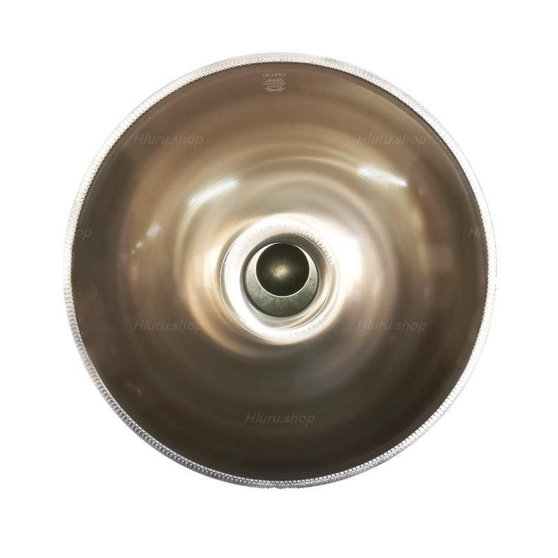 Mountain Rain 22 Inch 9 Notes Stainless Steel Handpan Drum, Kurd / Celtic Scale D Minor, Available in 432 Hz and 440 Hz, High-end Percussion Instrument - HLURU.SHOP