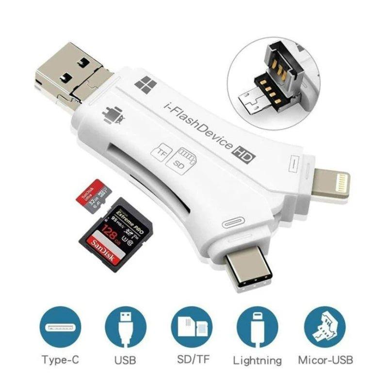 Lighteme 4 in 1 flash drive