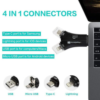 Lighteme 4 in 1 flash drive